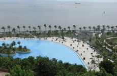 海防市亚洲最大海水游泳池竣工并投入运营